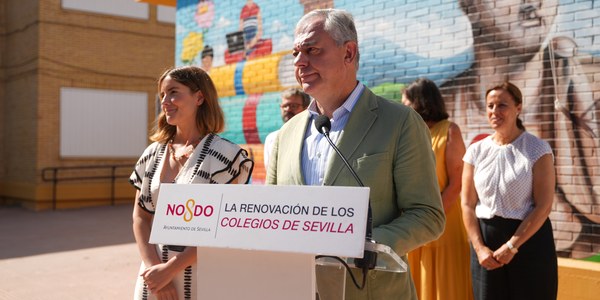 El gobierno de Sanz pondrá en marcha desde el verano nuevas obras y actuaciones en más de 60 colegios públicos de Sevilla