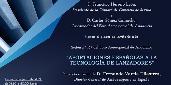 167ª Sesión del Foro Aeroespacial de Andalucía