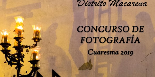 Concurso de Fotografía para el cartel anunciador de los Actos de Cuaresma de 2020