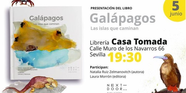 Presentación del libro: "Galápagos: Las islas que caminan"