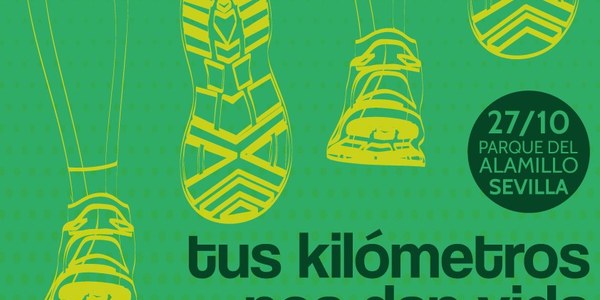 Tus kilómetros nos dan vida. Carrera contra el cáncer infantil
