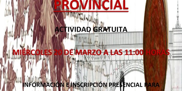 Visita al Archivo Histórico Provincial