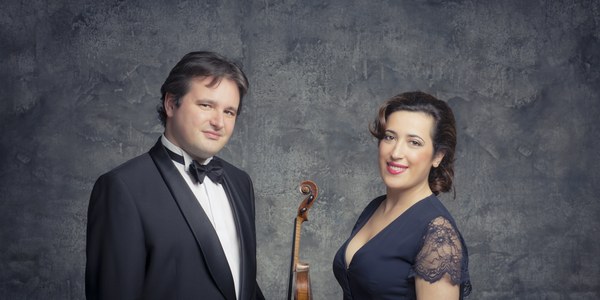 Mariarosaria D’Aprile, violín y Tommaso Cogato