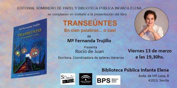 Presentación del libro de microrrelatos "Transeúntes"