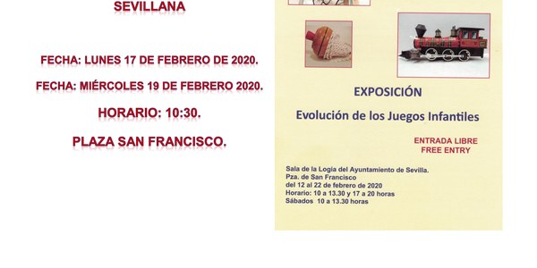 Visitas a la exposición 'Evolución de los juegos infantiles'