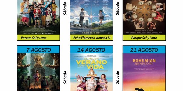 Cine de verano 2021 en Alcosa