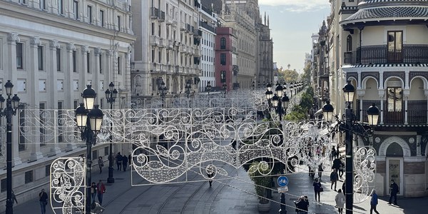 Inauguración de la iluminación navideña