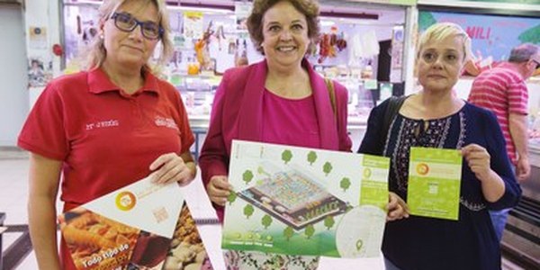 (02/06/2017)El Ayuntamiento cofinancia un proyecto digital de los placeros del mercado Las Palmeritas que incluye una web con tienda online