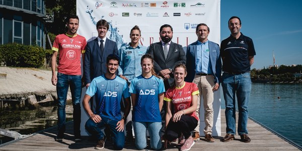 1.300 triatletas se juegan la Liga Loterías del Estado y de la Liga Iberdola de clubes de Triatlón 2019 este sábado en Sevilla