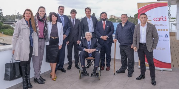 Acto de homenaje de la Confederación Andaluza de Confederaciones Deportivas