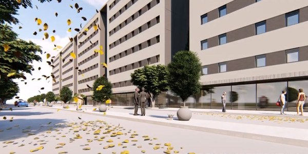 Concedida la licencia de obras para la futura residencia universitaria de la calle Ramón Carande con 800 plazas y una inversión de 60 millones de euros