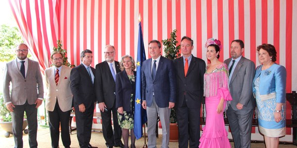 Conmemoración del Día de Europa en la Caseta Municipal