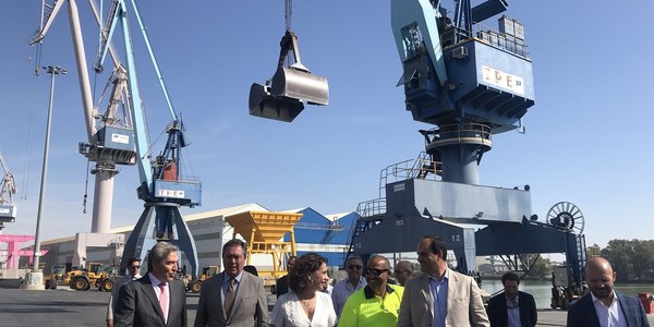 El alcalde destaca los avances en la ampliación de la Zona Franca de Sevilla para reforzar  la competitividad del Puerto  y el empleo industrial