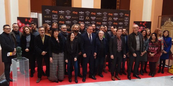 El Ayuntamiento de Sevilla reconoce a los nominados andaluces a los Premios Goya