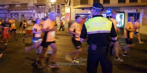 El Ayuntamiento diseña un dispositivo especial de movilidad para la KH-7 Nocturna del Guadalquivir