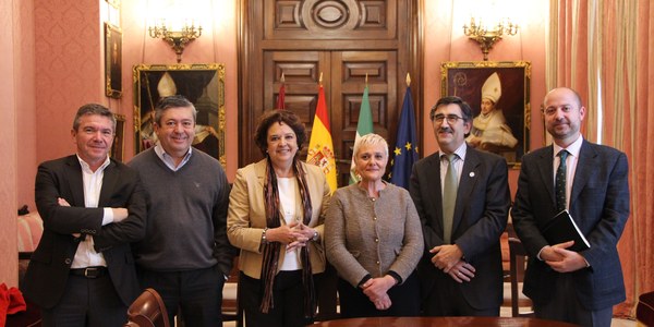 El Ayuntamiento, Gate2G y European Vortal Academy sellan el acuerdo para la celebración del IV Congreso Nacional de Contratación Pública Electrónica con presencia de 400 profesionales en FIBES