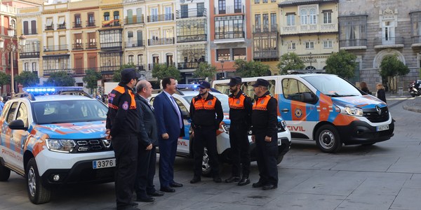 El Ayuntamiento incorpora cuatro nuevos vehículos a la flota de Protección Civil, multiplicando por diez las inversiones realizadas en este servicio a lo largo de este mandato