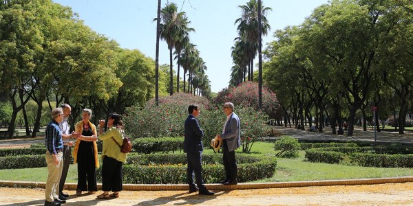 El Ayuntamiento inicia una  fase de actuaciones en el Parque Amate para reforzar la diversidad de su vegetación con nuevas plantaciones