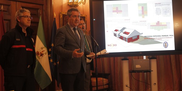 El Ayuntamiento invertirá 4,6 millones de euros en el mayor proyecto acometido en años para la mejora del Servicio de Bomberos con la ampliación, renovación y reforma integral del Parque de la Carretera Amarilla