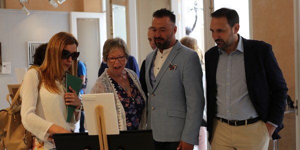 El centro cívico de Las Sirenas acoge hasta el próximo sábado la II Muestra de Arte de Personas con Discapacidad ‘Movimiento’ organizada por la Asociación Paz y Bien con motivo de su 40 aniversario