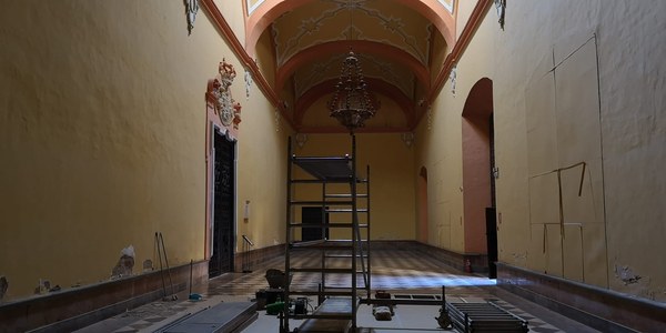El Real Alcázar acomete desde mañana trabajos de mejora y de nueva iluminación en el Salón de los Tapices que obligan al cierre temporal de esta estancia