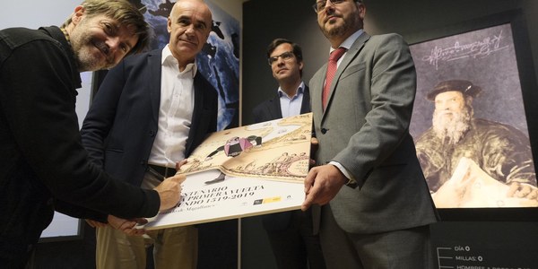 El V Centenario de la Primera Vuelta al Mundo alcanza los 10.000 visitantes en Marqués de Contadero y el Archivo de Indias y refuerza su proyección con una serie de cuatro carteles del autor Paco Roca