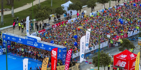 El Zurich Maratón de Sevilla bate récords y supera los 7.200 inscritos a cuatro meses de la salida