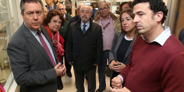 Espadas visita el Parque Empresarial de Calonge y destaca el emprendimiento, la innovación y la proyección de empresas con una gran incidencia en la actividad económica y el empleo en Sevilla