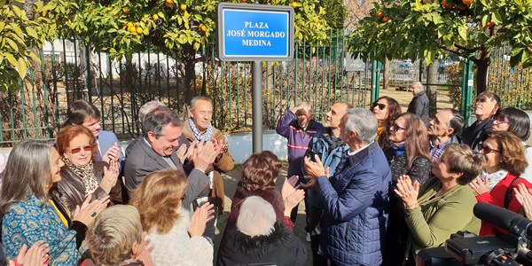 Inaugurada la Plaza José Morgado en Ciudad Jardín en el Distrito Nervión
