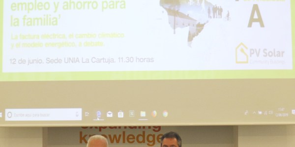 Jornada ‘Autoconsumo Eléctrico, una oportunidad de empleo y ahorro para la familia’.