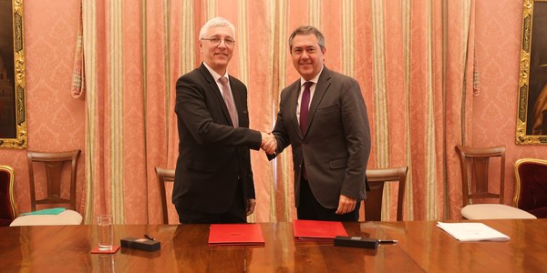 Los ayuntamientos de Sevilla y Toulouse firman un convenio para impulsar su industria aeroespacial y participar de forma conjunta en convocatorias de fondos europeos