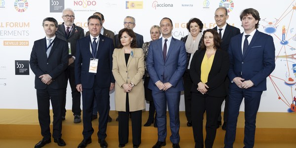 Más de 170 delegaciones de ciudades de todo el mundo trabajan de forma conjunta en el II Foro de Gobiernos Locales de Sevilla para afrontar los principales retos del planeta