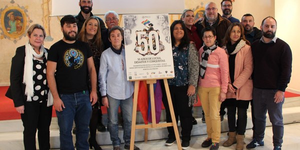 Presentación del cartel de la Manifestación 'Orgullo LGTBI Andalucía 2019'