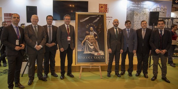 Presentación en Fitur del cartel anunciador de la Semana Santa 2019