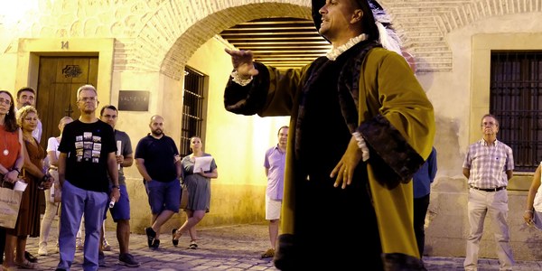 Primera jornda de rutas teatralizadas en torno a la expedición de Magallanes y Elcano