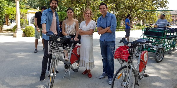 Rodaje de la película 'Una Vez Más'