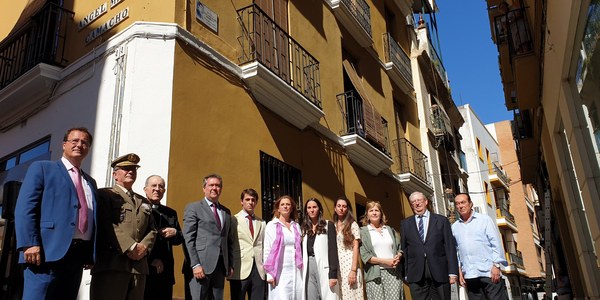Rotulación de la calle Rafael González Serna