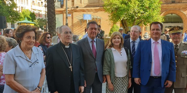 Rotulación de la glorieta Organista Padre Ayarra