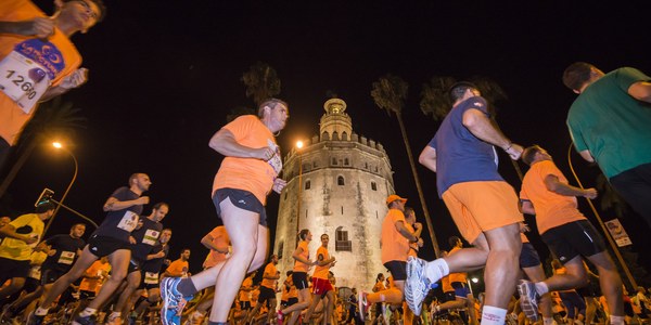 Arranca la XXXII Carrera Nocturna del Guadalquivir KH7 Virtual que puede correrse de forma online desde el jueves y hasta el domingo