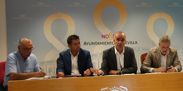 El Ayuntamiento destina 16 millones de euros a la conservación del alumbrado público y monumental y de las fuentes luminosas de Sevilla