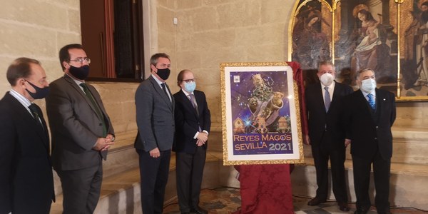 El Ateneo presenta el cartel de la llegada a Sevilla de los Reyes Magos 2021 y los actos que se llevarán a cabo con las medidas de seguridad necesarias y que contarán con el apoyo del Ayuntamiento