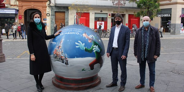 El Ayuntamiento colabora con  Disneyland Paris y Ecovidrio para concienciar a las familias sevillanas sobre la importancia del reciclaje de vidrio