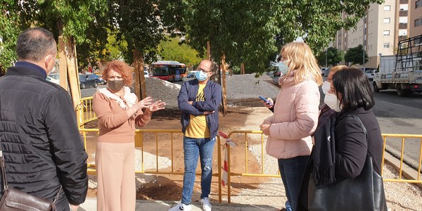 El Ayuntamiento inicia las obras de la segunda fase de adecentamiento y mejora paisajística de la mediana de la Avenida Emilio Lemos