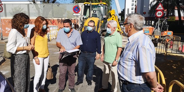 El Ayuntamiento inicia un nuevo proyecto de transformación urbana y fomento de la movilidad peatonal en el distrito Macarena con la ejecución de itinerarios escolares accesibles para el CEIP Pedro Garfias