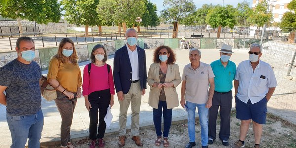 El Ayuntamiento inicia una inversión de 100.000 euros en el barrio de Nueva Bellavista para la recuperación de espacios libres para actividades culturales, de ocio y deportivas