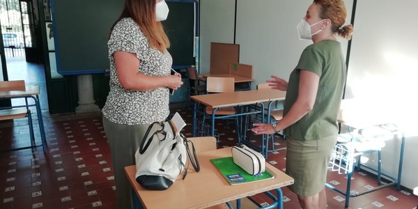 El Ayuntamiento mantiene reuniones con todas las direcciones escolares de colegios para poner todos los recursos a su disposición y llevar a cabo las mejoras necesarias antes del inicio del curso