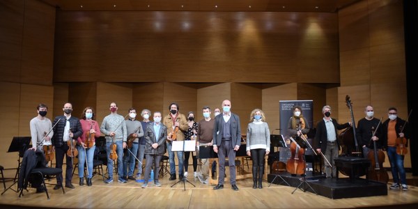 El Ayuntamiento reafirma su compromiso con la Orquesta Barroca de Sevilla, que inaugura este viernes nueva temporada en el Espacio Turina