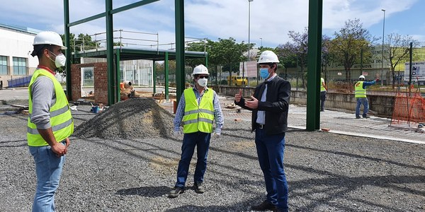 El Ayuntamiento reanuda las obras del nuevo Pabellón de San Jerónimo dentro de la estrategia de reactivación de la ciudad