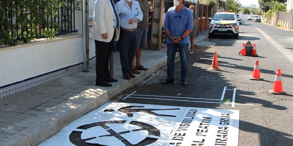 El Ayuntamiento reordena la circulación de la calle Conde de Osborne en el barrio de Santa Clara para mejorar la accesibilidad y la seguridad vial