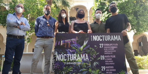 El ciclo musical Nocturama vuelve a los jardines del Casino de la Exposición del 27 al 29 de agosto
